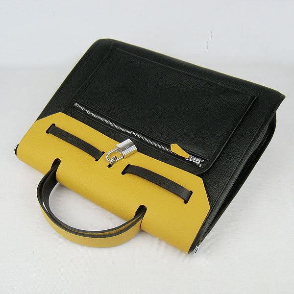 Luxury Hermes Herbag 60667 Ladies Yellow
