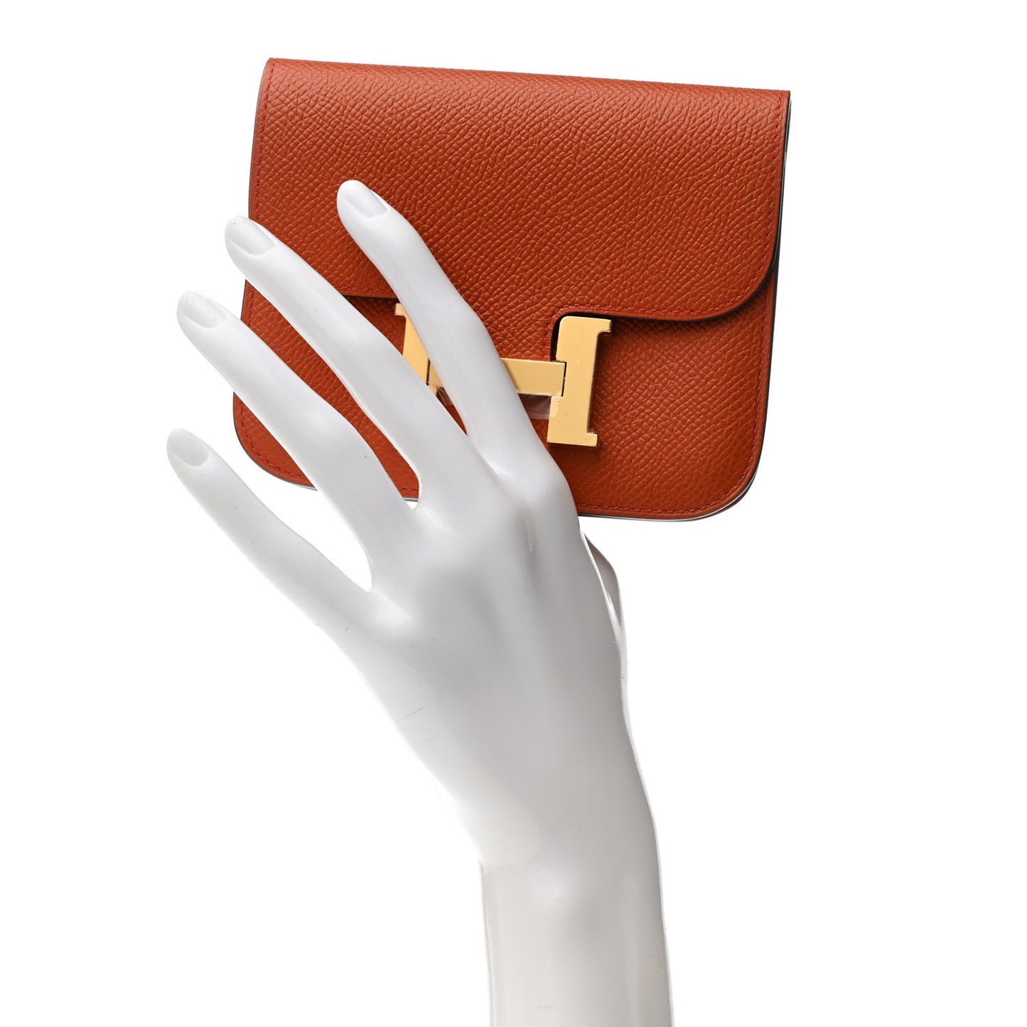 Hermes Epsom Constance Slim Wallet Orange