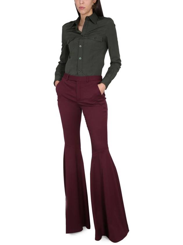 Luxury Saint Laurent Trending 2025 23 ss flare pants 729531Y5G536000 B0040299968