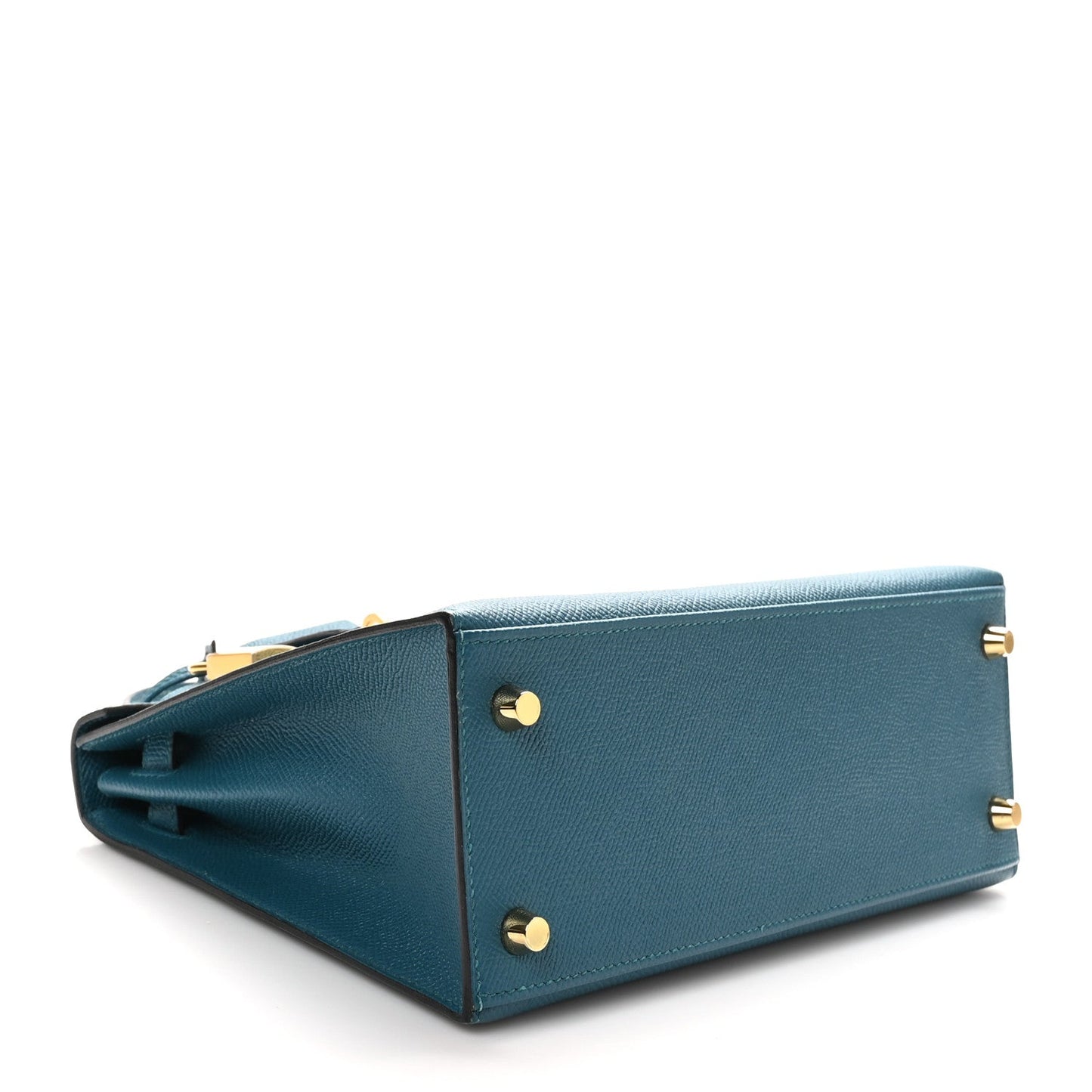 Hermes Epsom Kelly Sellier 25 Vert Bosphore