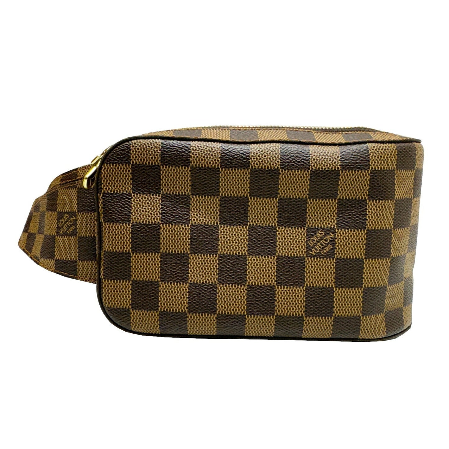 Louis Vuitton Damier Canvas Ebene Damier Canvas Shoulder Bag Sling Bag