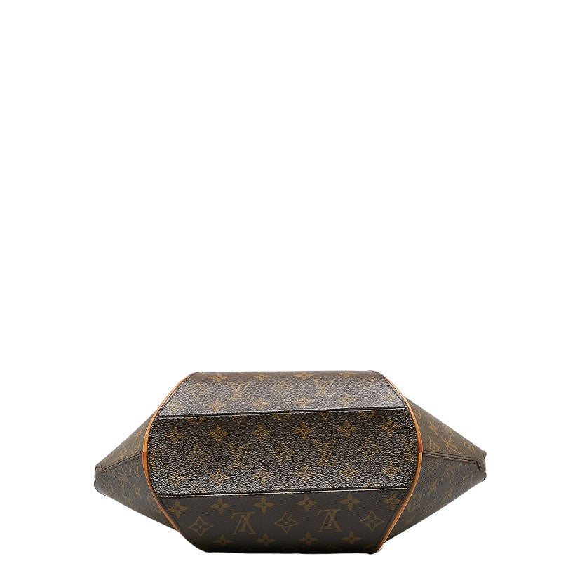 Louis Vuitton Monogram Ellipse MM Handbag M51126 Brown PVC Leather Louis Vuitton