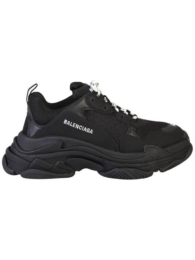 Luxury Balenciaga Trending 2026 Triple S Low Top Sneakers Black