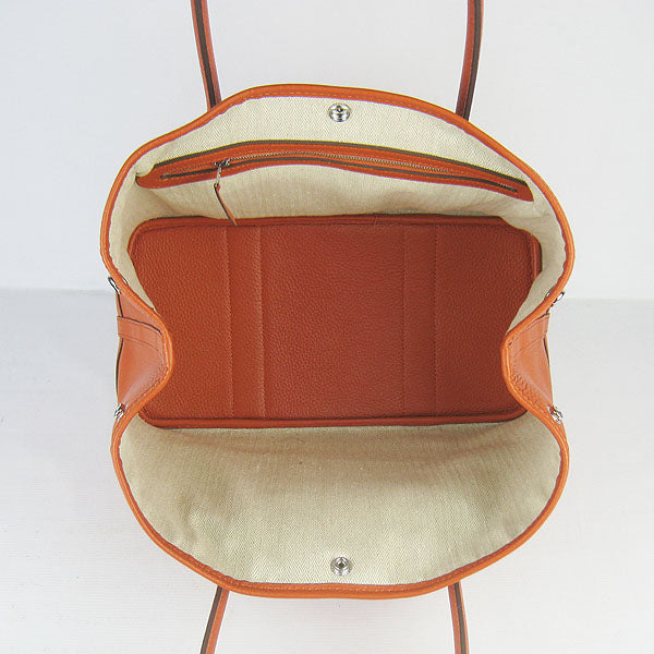 Luxury Hermes garden party handbag H2808 orange