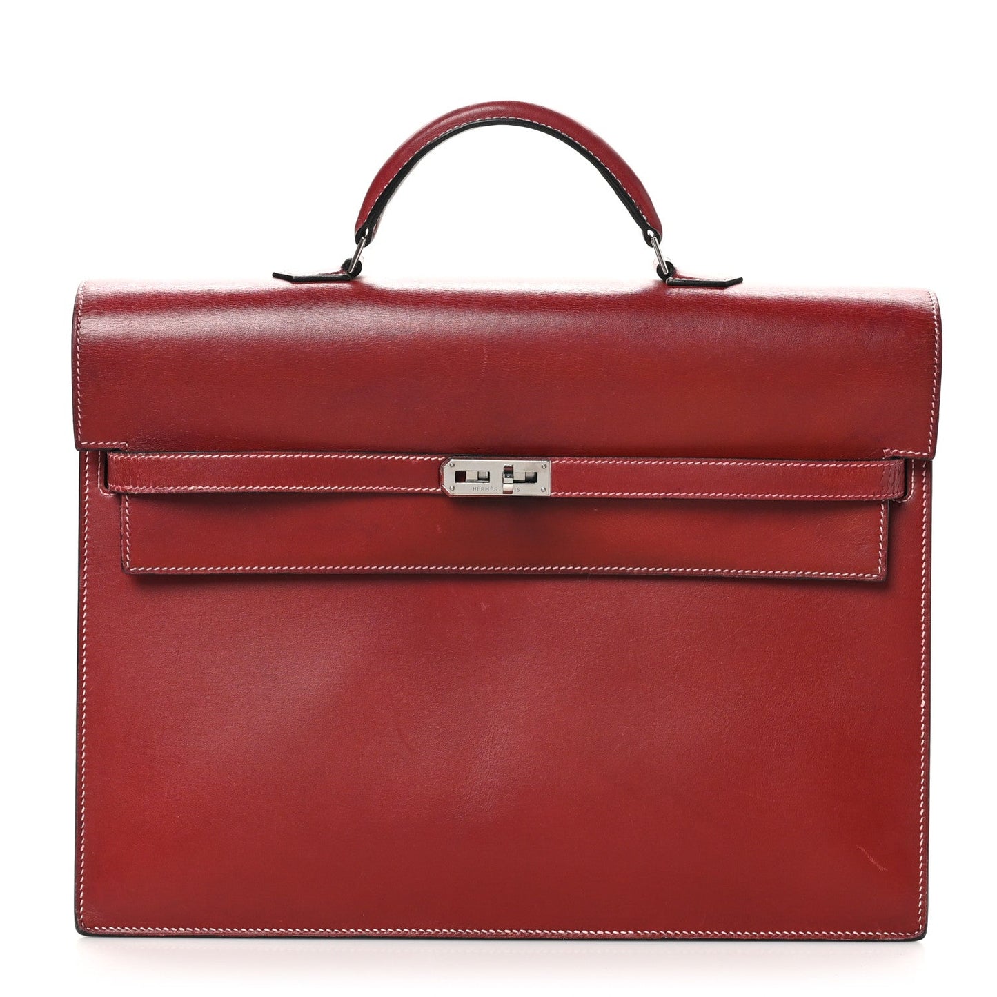 Hermes Box Kelly Depeche 38 Rouge H
