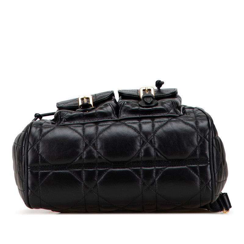 Dior Caro Macrocannage Leather Backpack