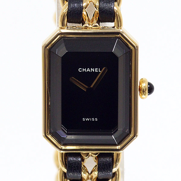 CHANEL Watches H0001 Stainless Steel , Leather black Ladies watch Premiere XL Women