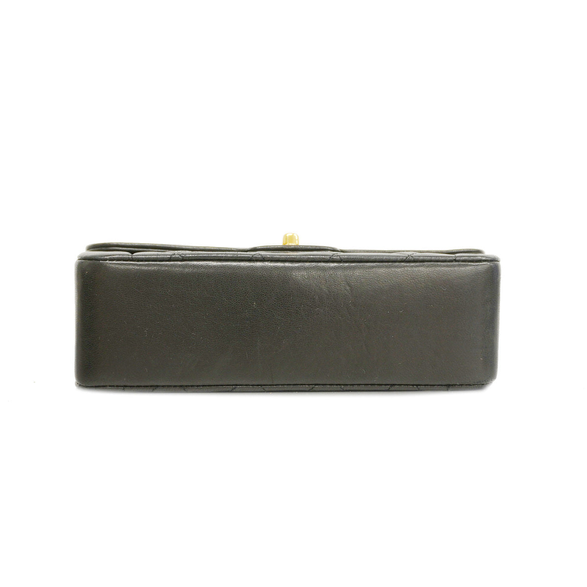 Chanel Shoulder Bag Mini Matelasse Chain Lambskin Black