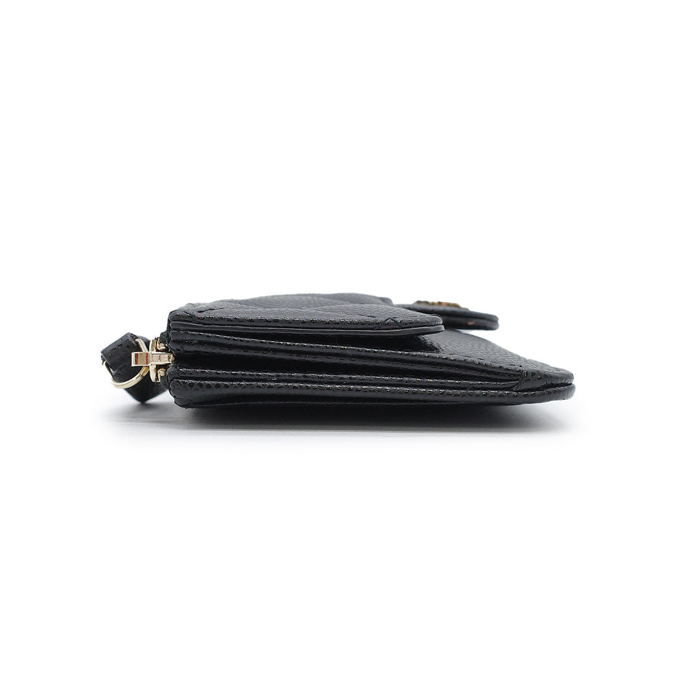 Chanel Matelasse Caviar Skin Wallet Black