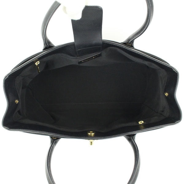 Chanel Executive Tote Bag Black Soft Caviar  Handbag
