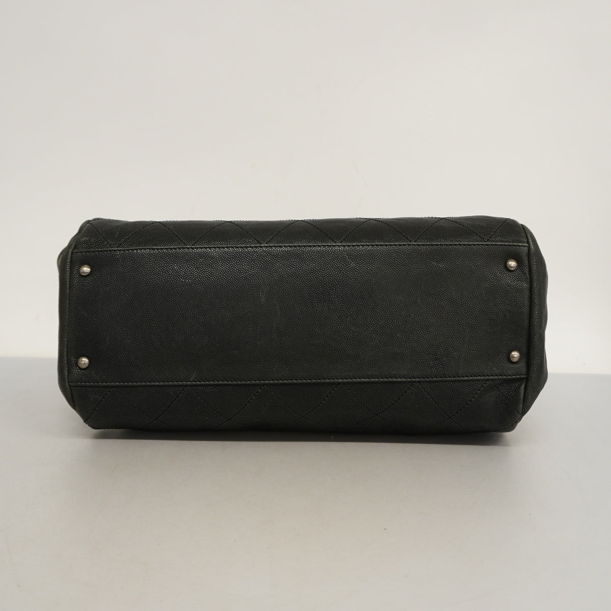 Chanel Handbag Matelasse Caviar Skin Black
