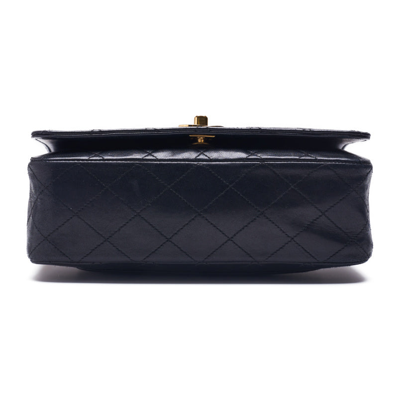 Chanel Matelasse Full Flap Chain Lambskin Black
