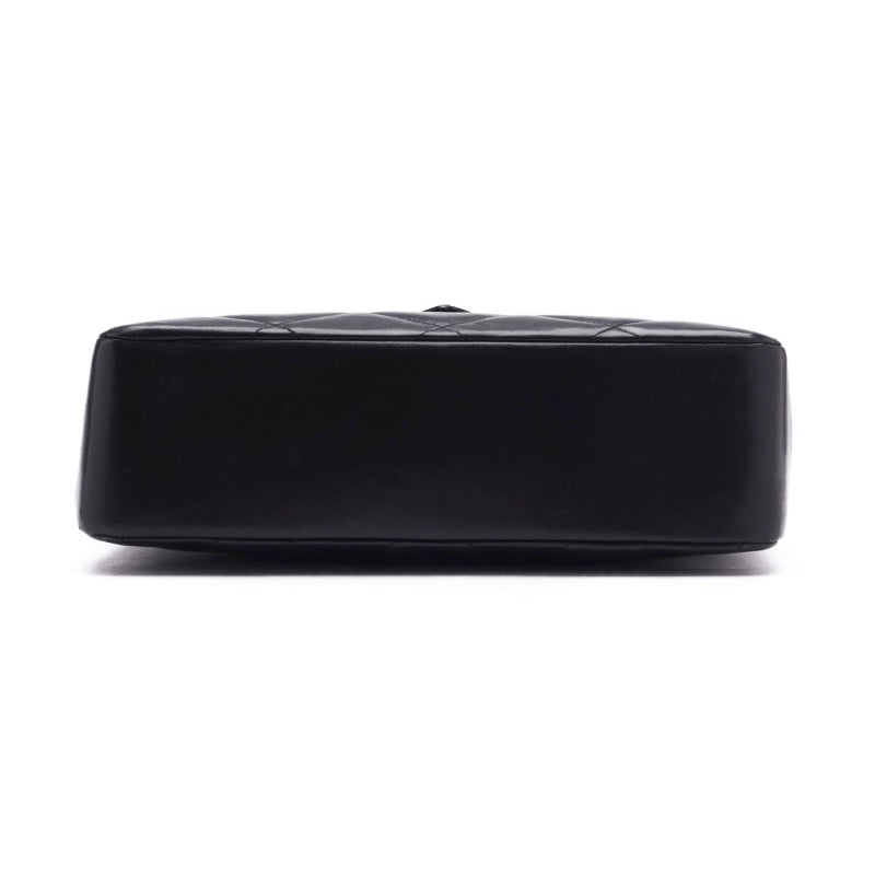 Chanel Matelasse Decacoco Turnlock V Flap Chain Lambskin Black