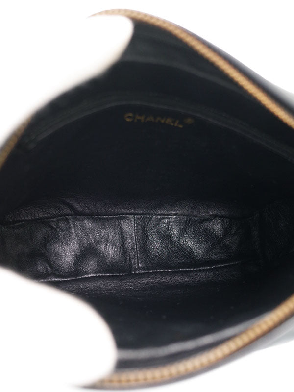 Chanel Matelasse Chain Shoulder Bag Black