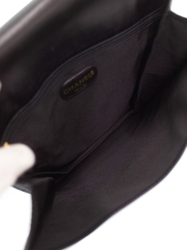 Chanel Coco Mark Shoulder Bag Black