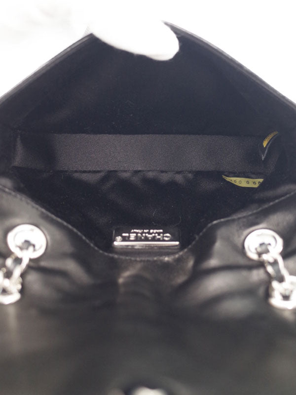 Chanel Matelasse Chain Shoulder Bag Black