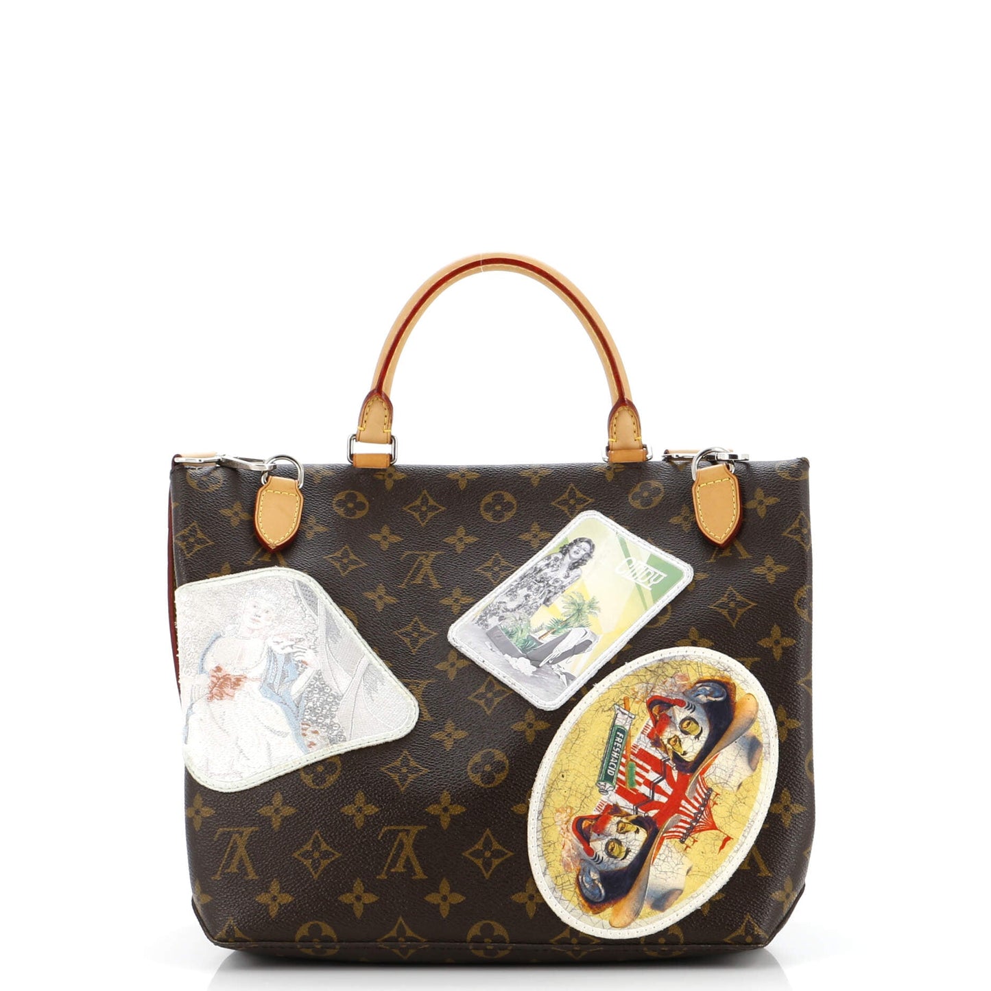 Louis Vuitton Cindy Sherman Camera Messenger Bag Patch Embellished Monogram Canvas