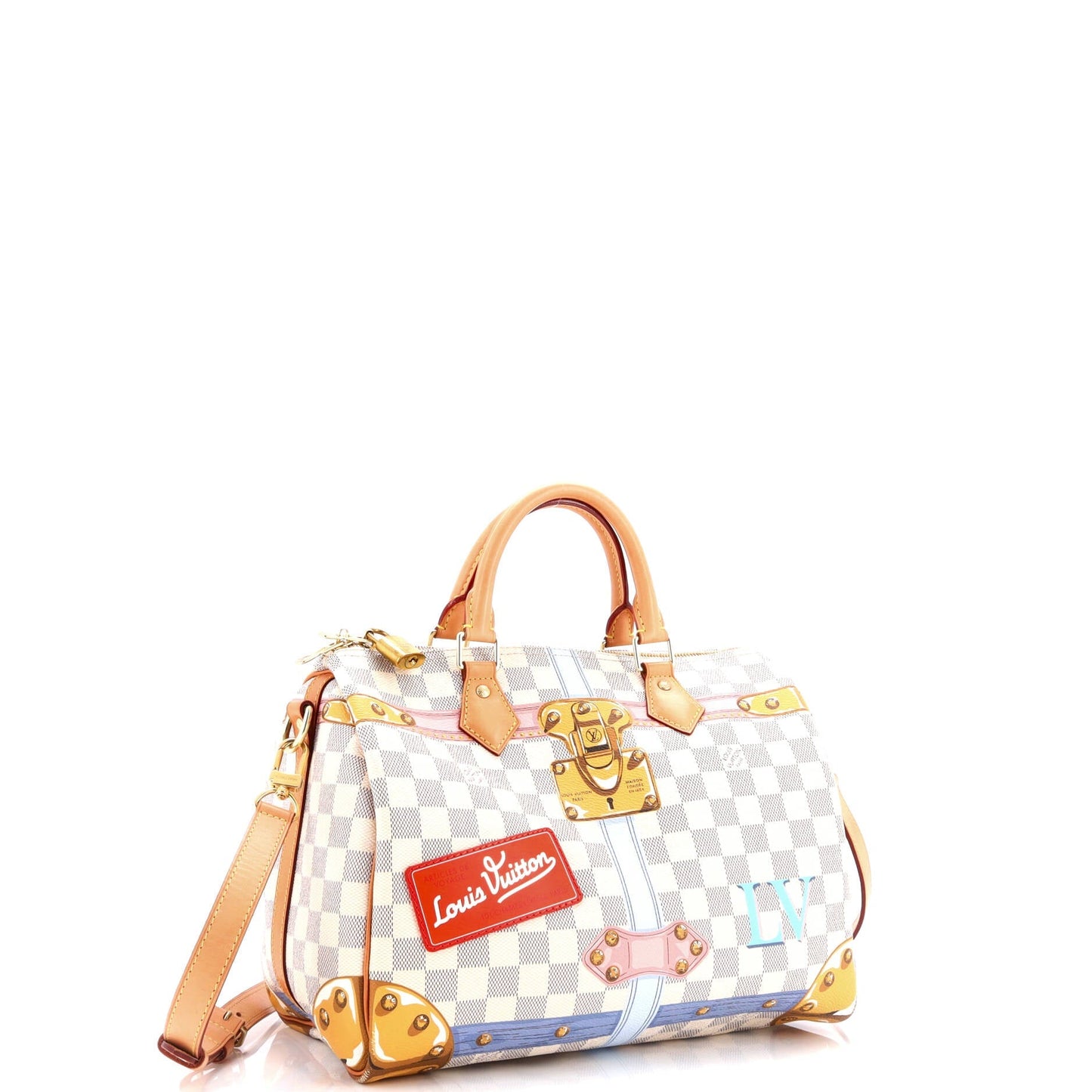 Louis Vuitton  Bandouliere Bag Limited Edition Damier Summer Trunks 30