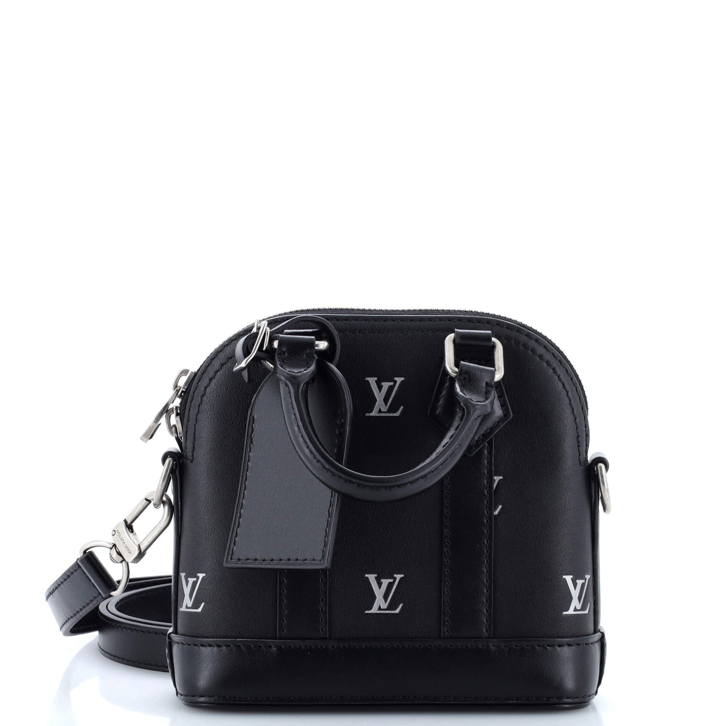 Louis Vuitton Alma City Bag LV Blason Calf Leather Nano