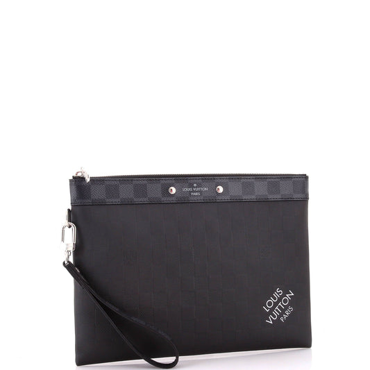 Louis Vuitton Pochette To Go Damier Infini Leather