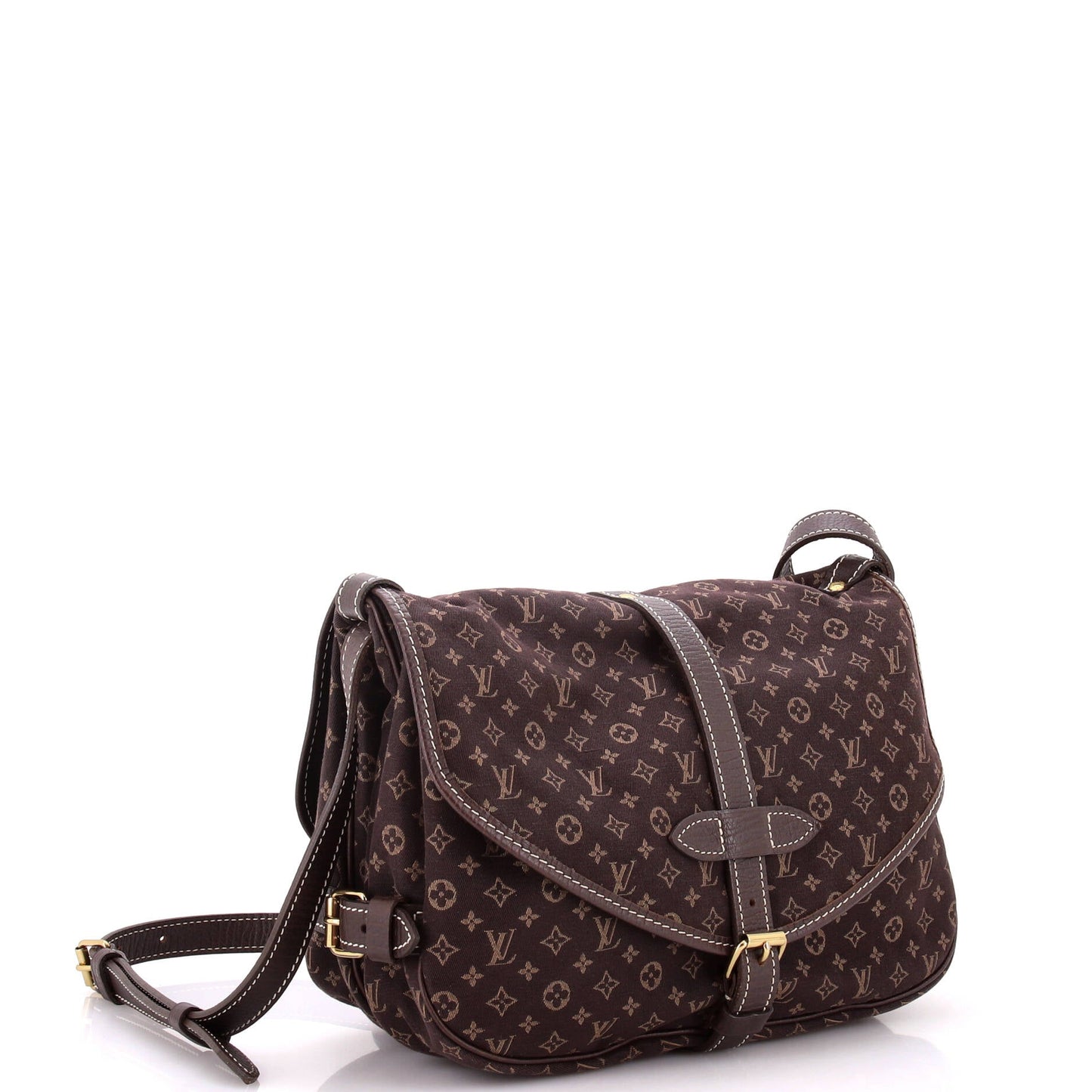 Louis Vuitton Saumur Handbag Mini Lin 30