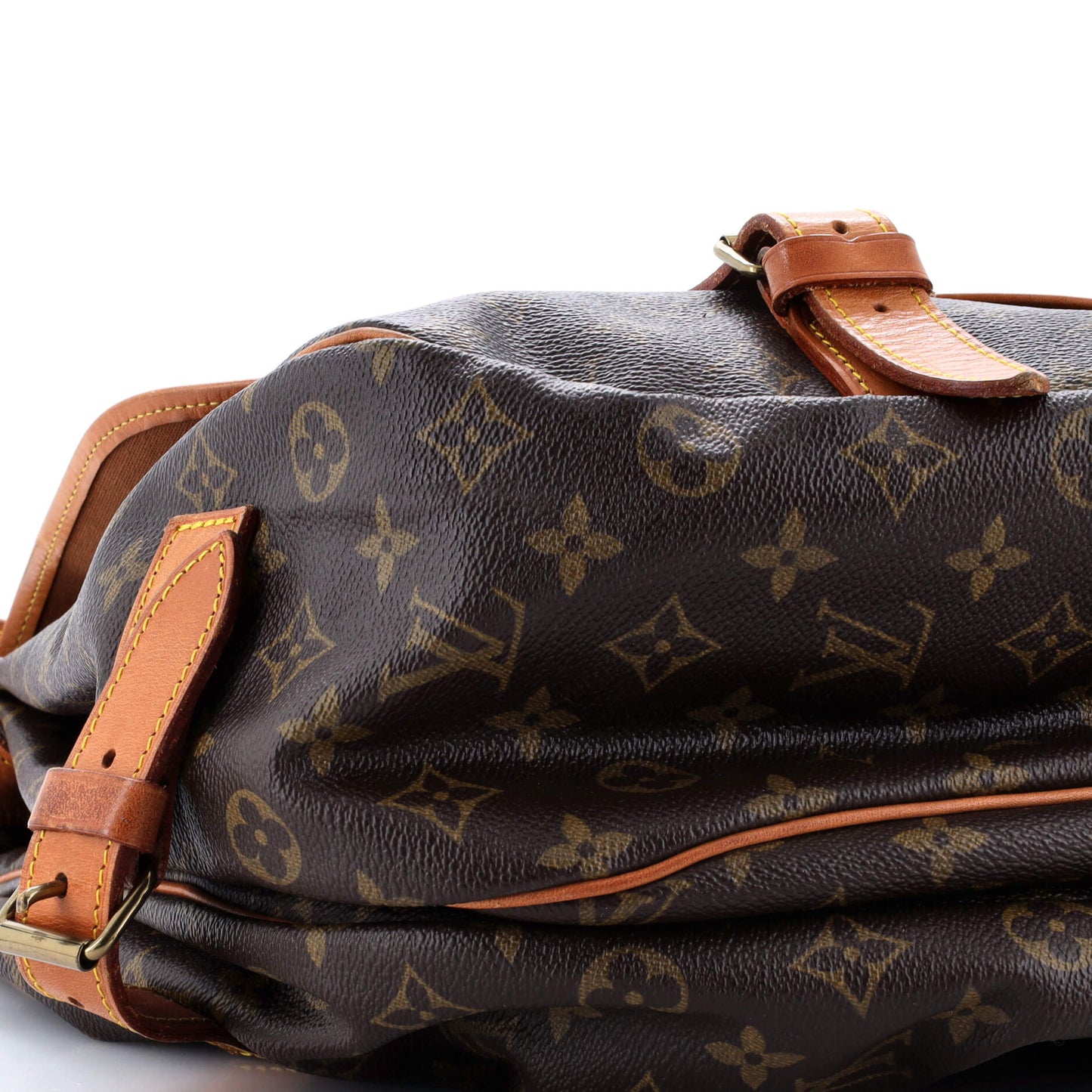 Louis Vuitton Saumur Handbag Monogram Canvas 43