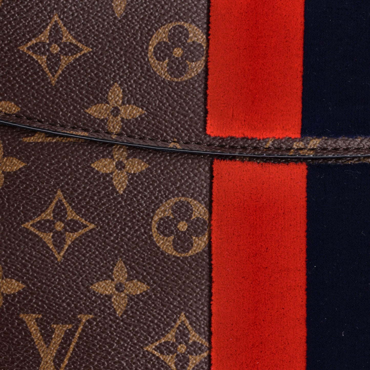 Louis Vuitton Georges Handbag Monogram Canvas MM