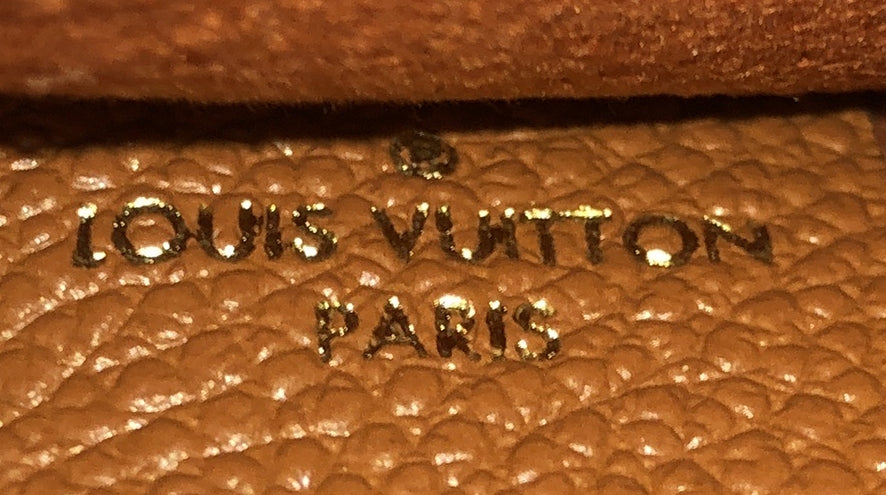 Louis Vuitton Neverfull Pochette Monogram Empreinte Giant Large