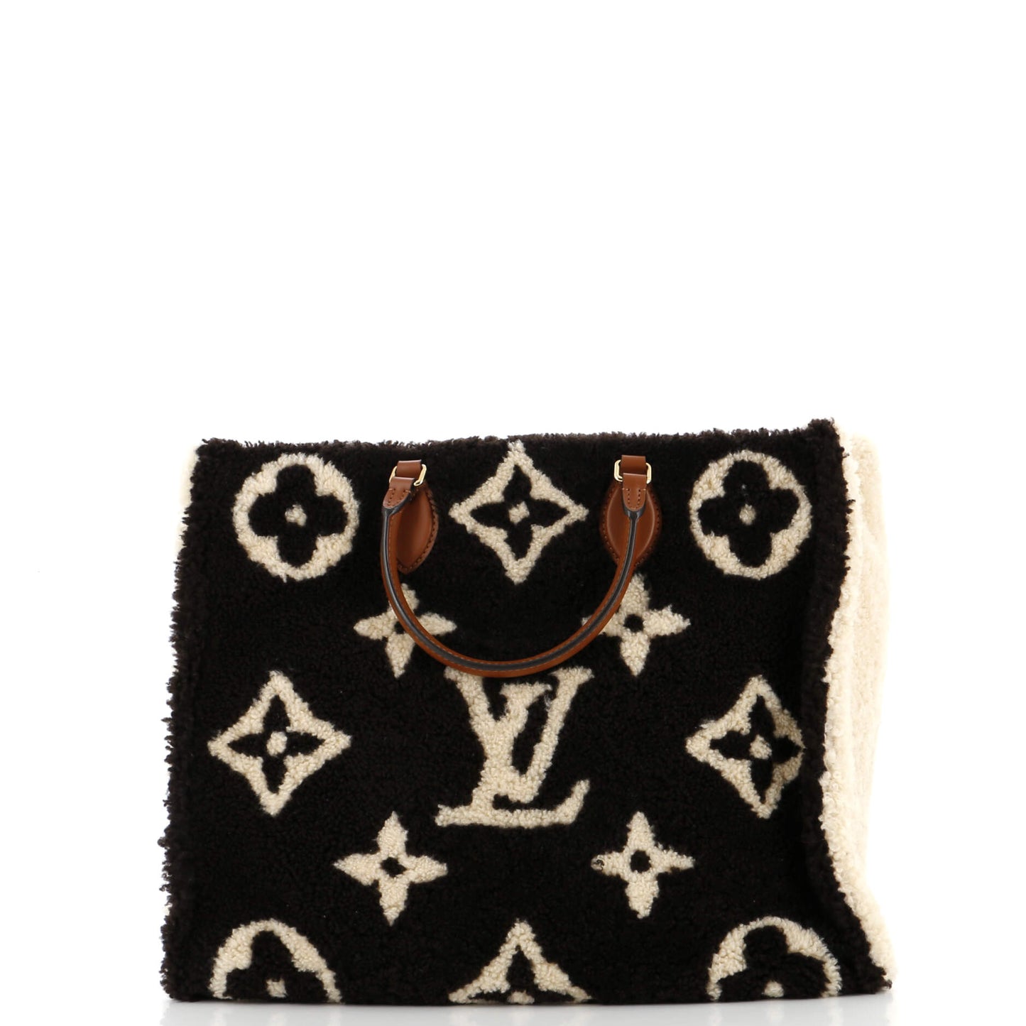 Louis Vuitton OnTheGo Tote Monogram Giant Teddy Fleece GM