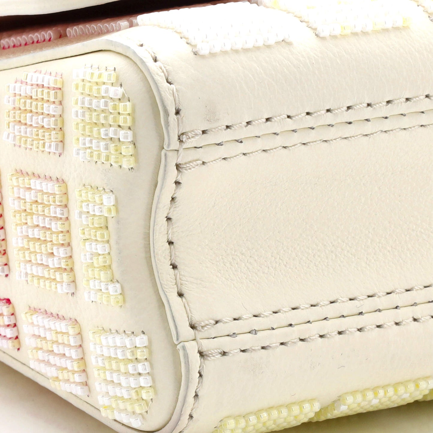 Louis Vuitton Twist West Handbag Beaded Damier