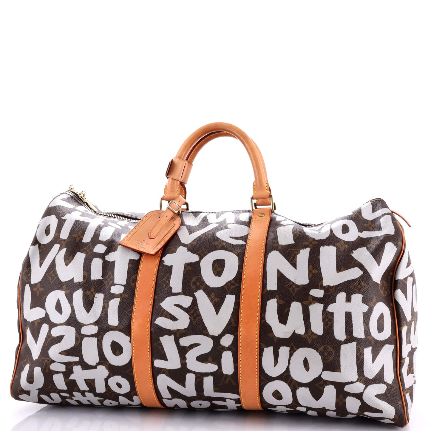 Louis Vuitton Keepall Bag Limited Edition Monogram Graffiti 50