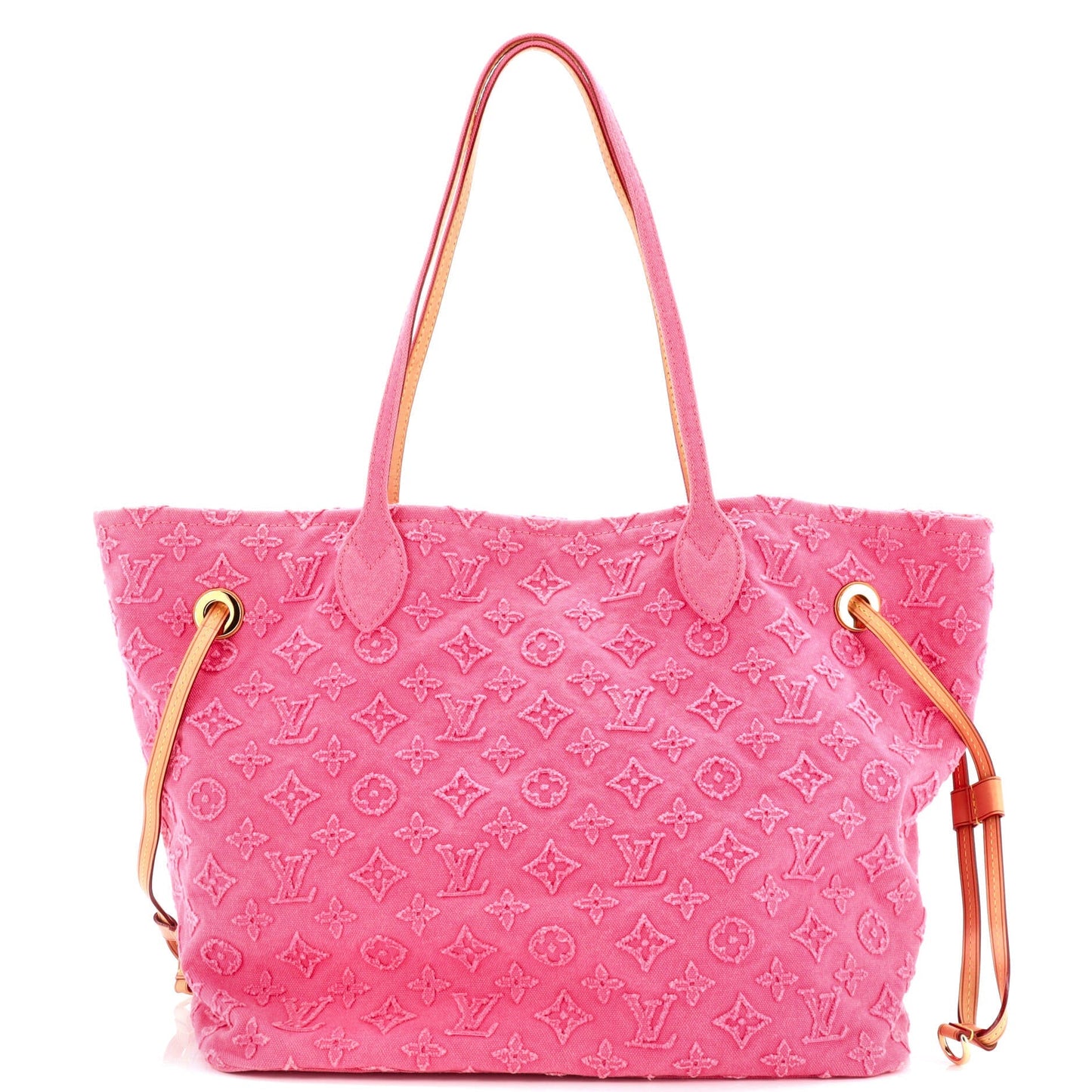 Louis Vuitton Neverfull Tote Monogram Stonewashed Denim MM