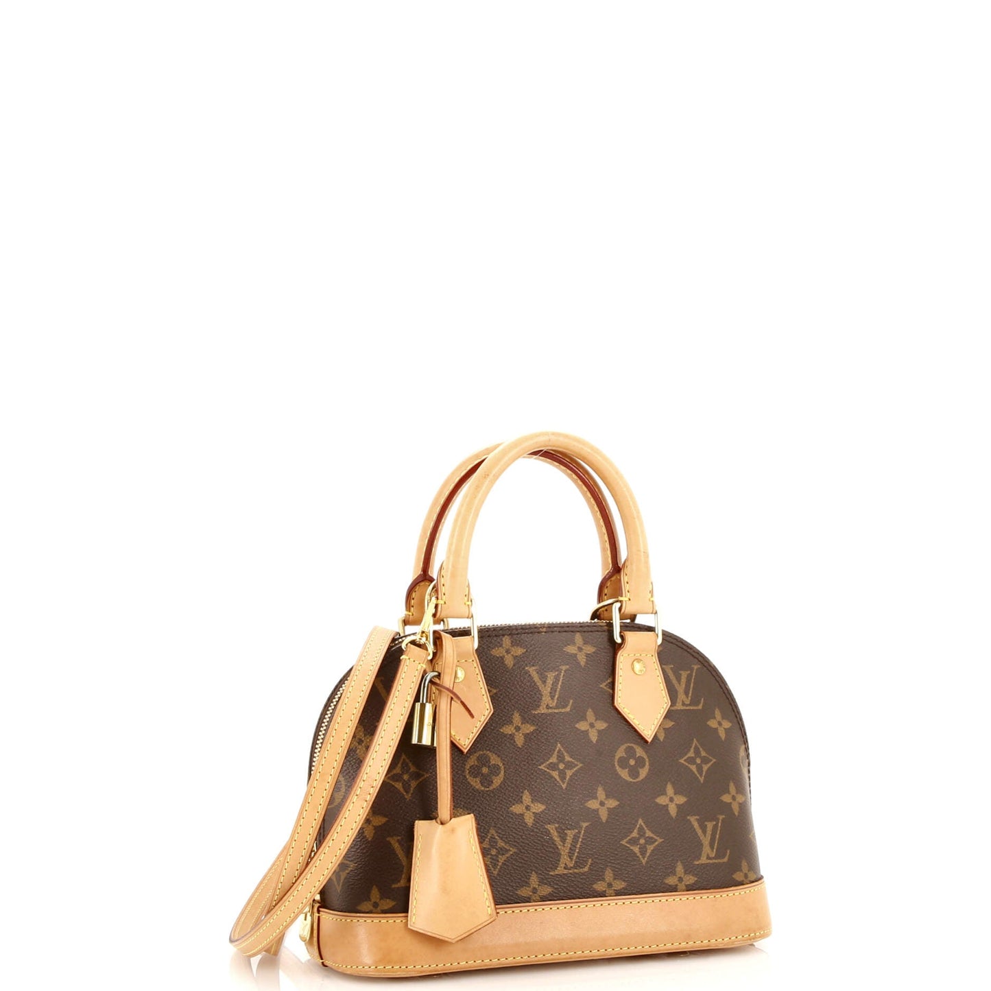 Louis Vuitton Alma Handbag Monogram Canvas BB