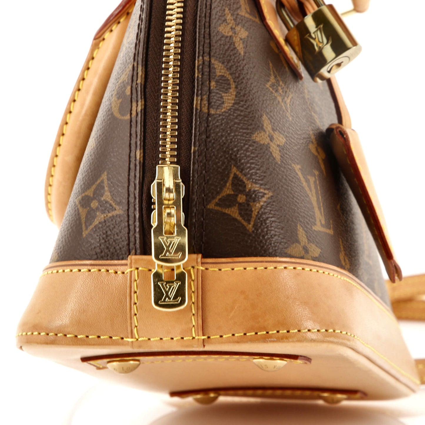 Louis Vuitton Alma Handbag Monogram Canvas BB