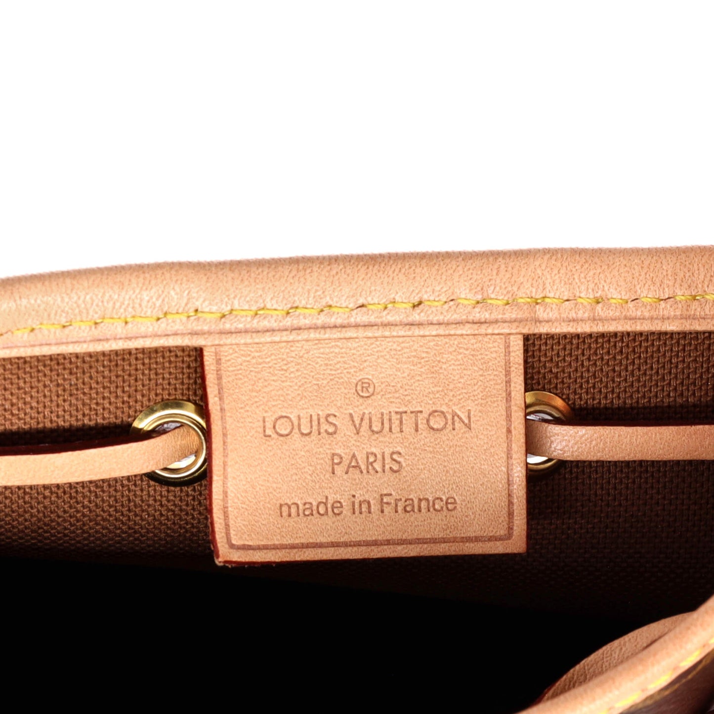 Louis Vuitton Noe Handbag Monogram Canvas Nano