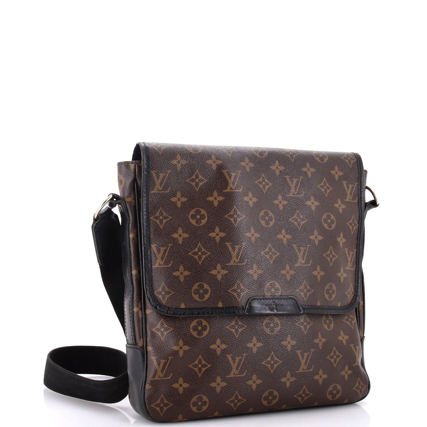 Louis Vuitton Bass Messenger Bag Macassar Monogram Canvas MM