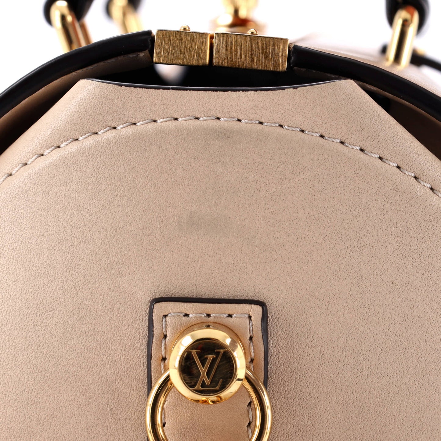 Louis Vuitton  Doctor Bag Cuir Orfevre Leather 25