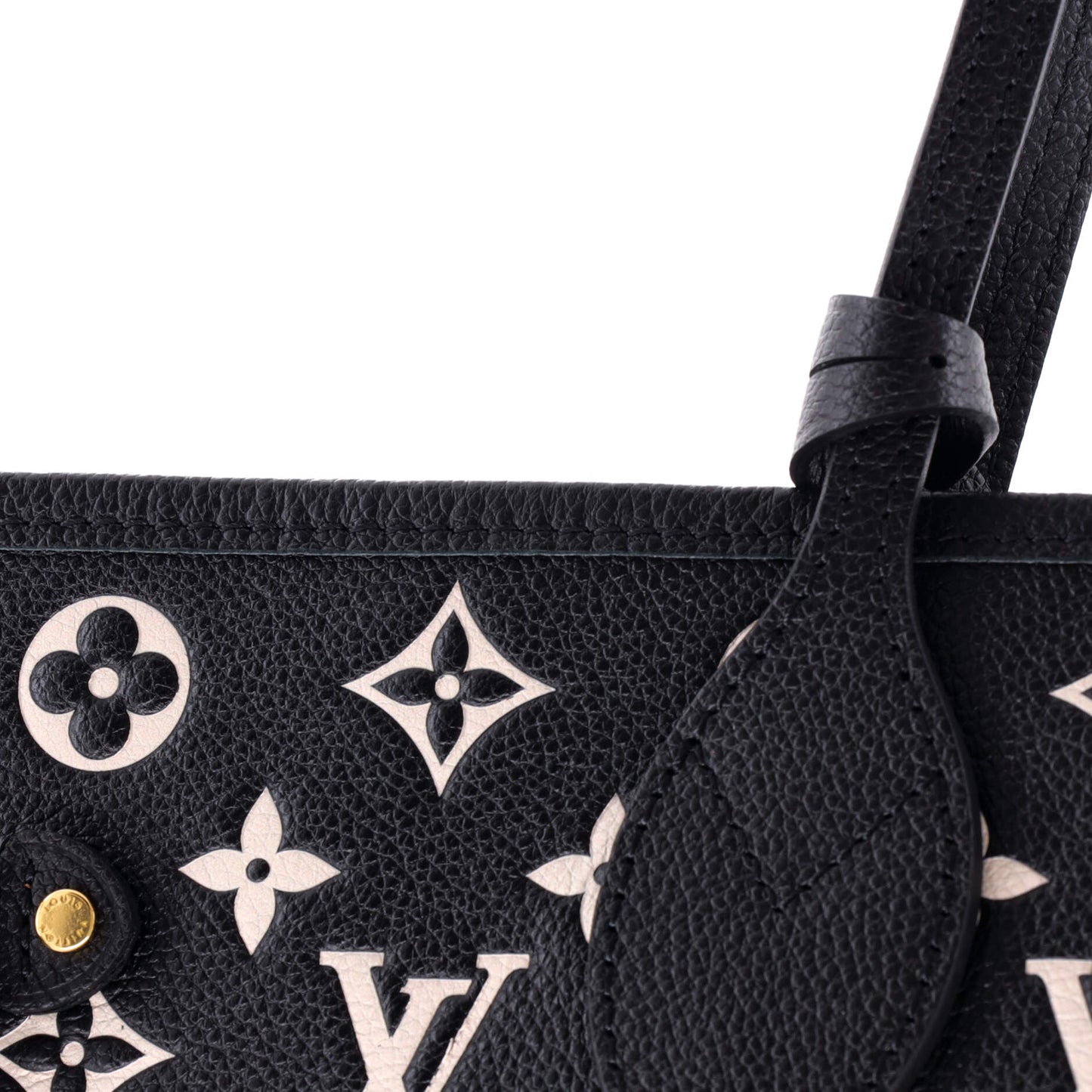 Louis Vuitton Neverfull NM Tote Spring in the City Monogram Empreinte Leather MM