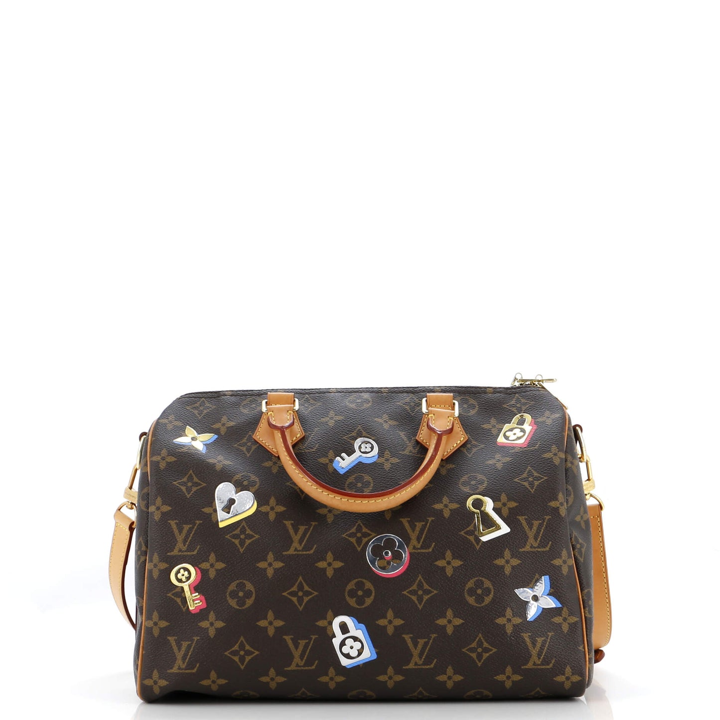 Louis Vuitton  Bandouliere Bag Limited Edition Love Lock Monogram Canvas 30