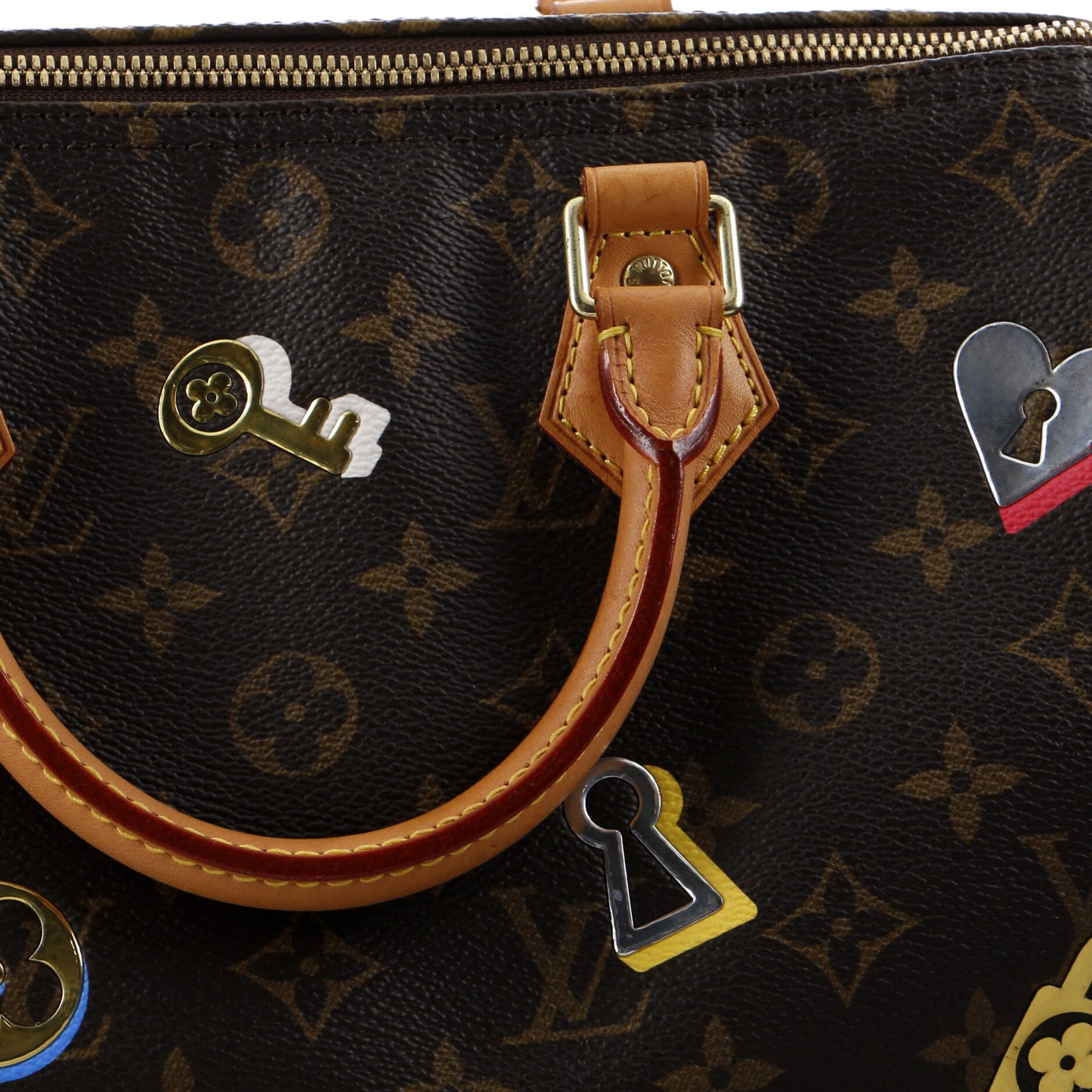 Louis Vuitton  Bandouliere Bag Limited Edition Love Lock Monogram Canvas 30