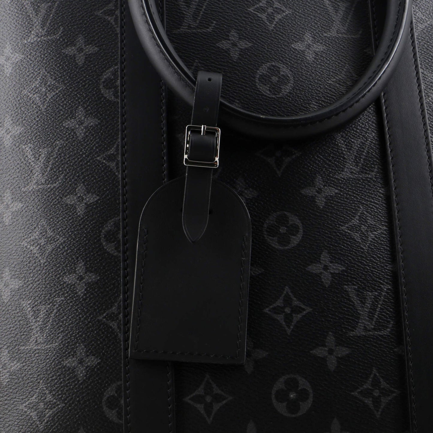 Louis Vuitton Sac Plat Bag Monogram Eclipse Canvas