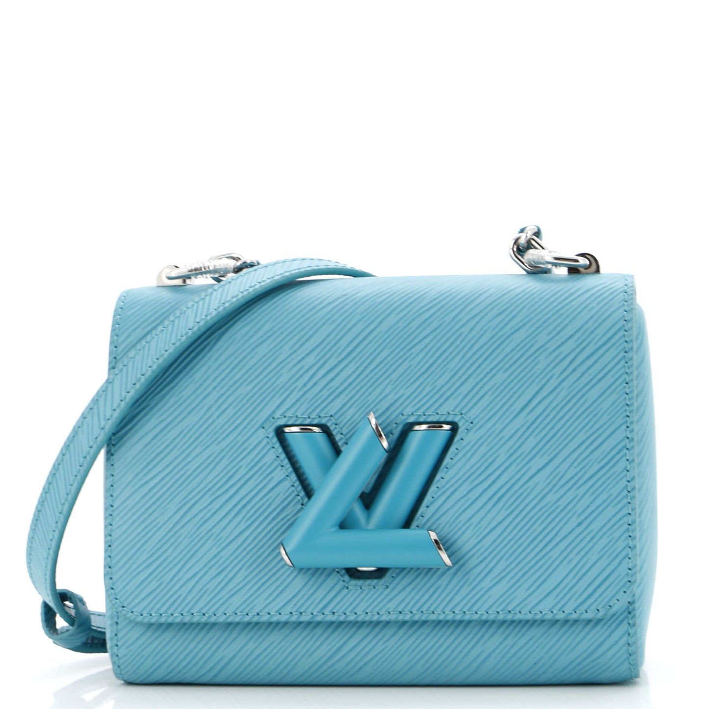 Louis Vuitton Braided Chain Twist Bag Epi Leather MM