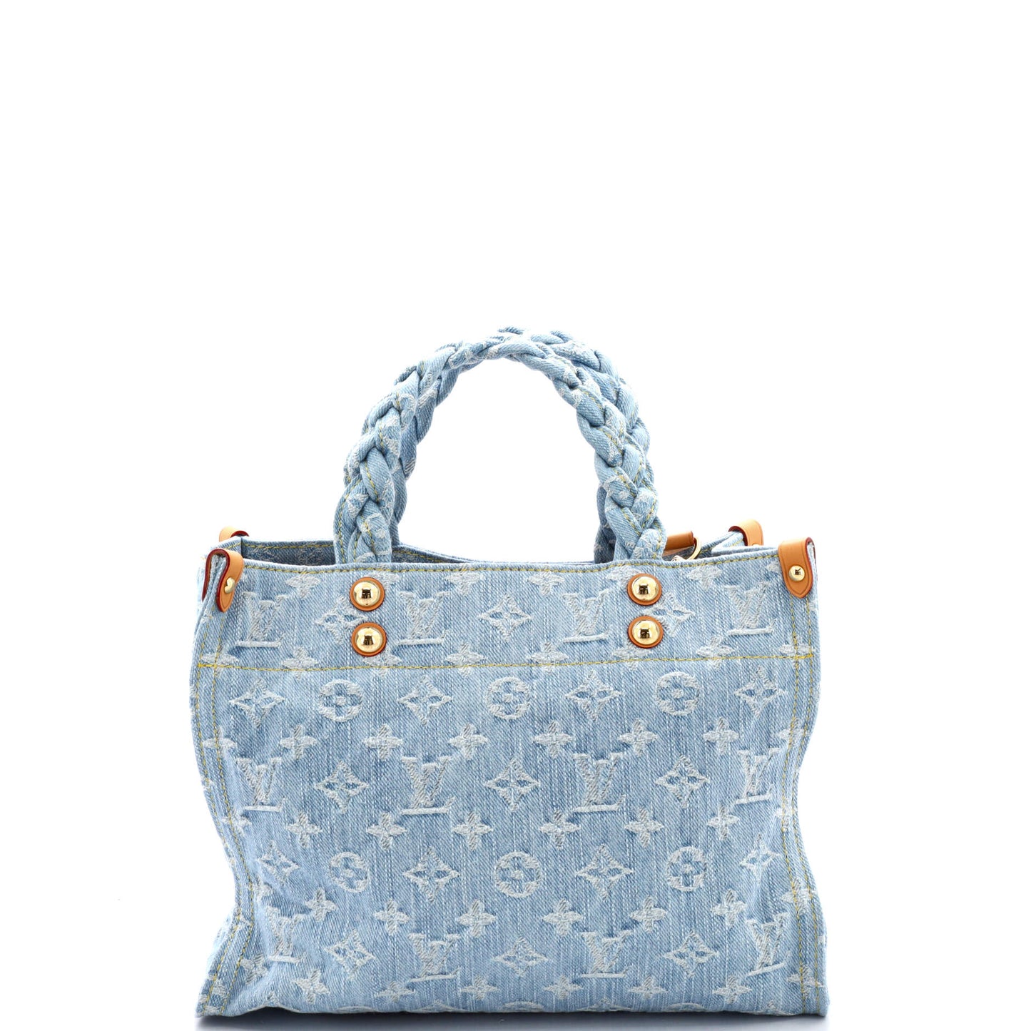 Louis Vuitton Let GO Handbag Monogram Denim PM