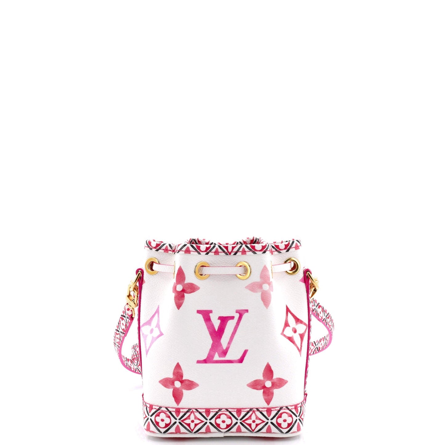Louis Vuitton Noe NM Handbag By The Pool Monogram Watercolor Giant Nano