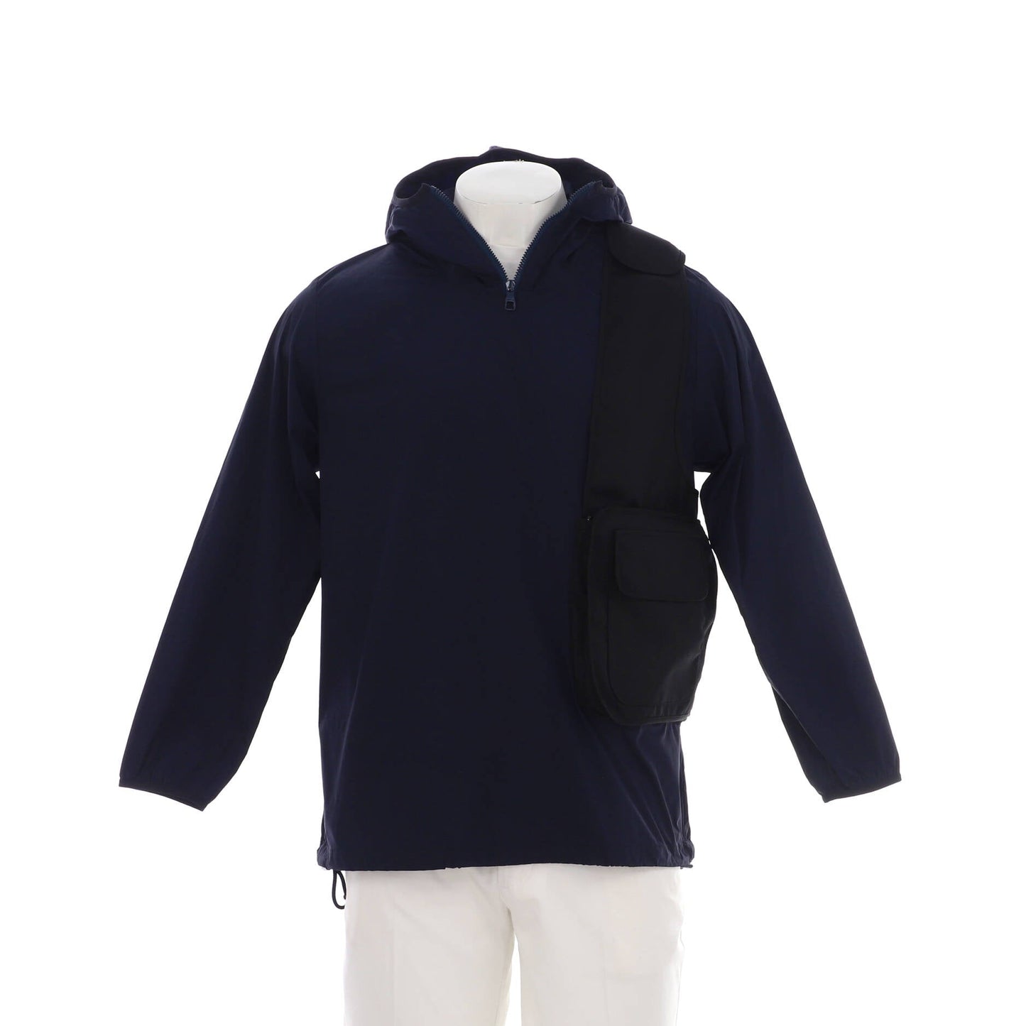 Louis Vuitton Men's Hooded Sling Bag Windbreaker Polyamide