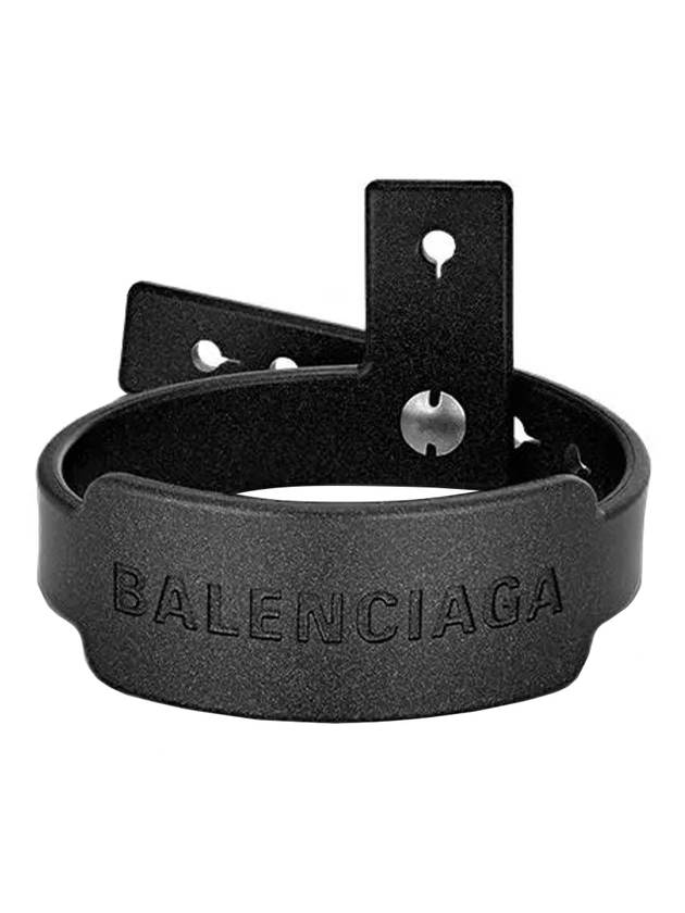 Luxury Balenciaga Trending 2026 Logo Festival Bracelet Black