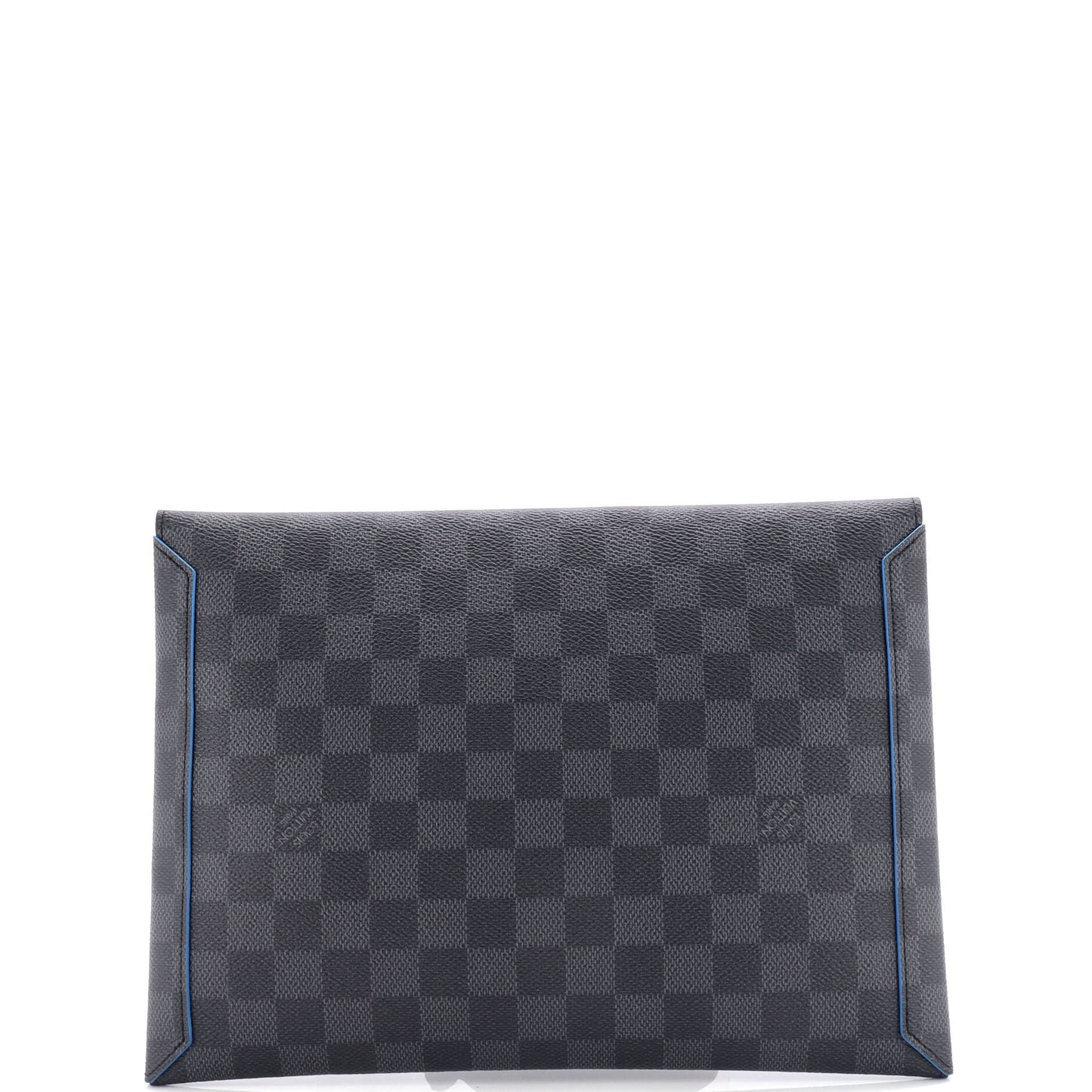 Louis Vuitton Pochette Alpha Triple Limited Edition Interlinked Logo Damier Graphite