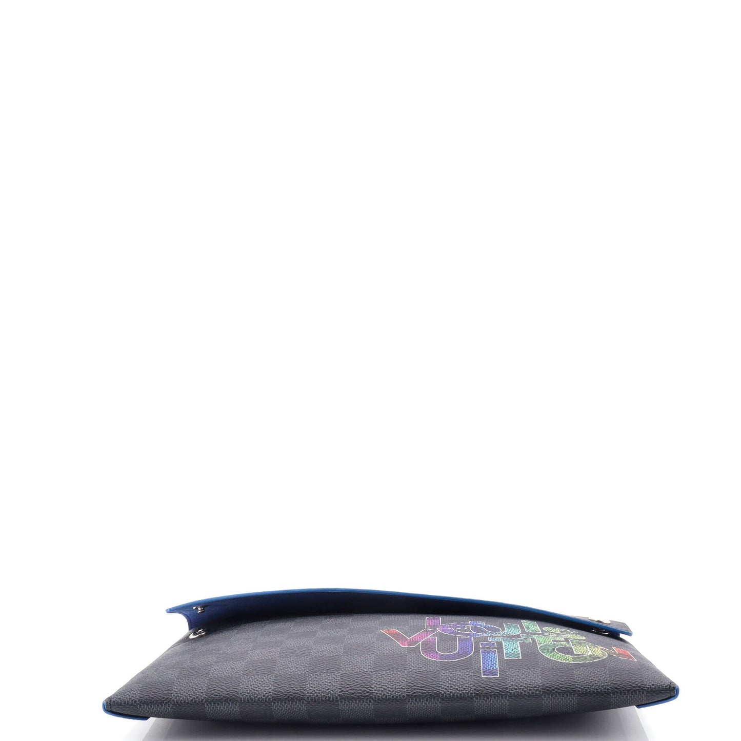Louis Vuitton Pochette Alpha Triple Limited Edition Interlinked Logo Damier Graphite
