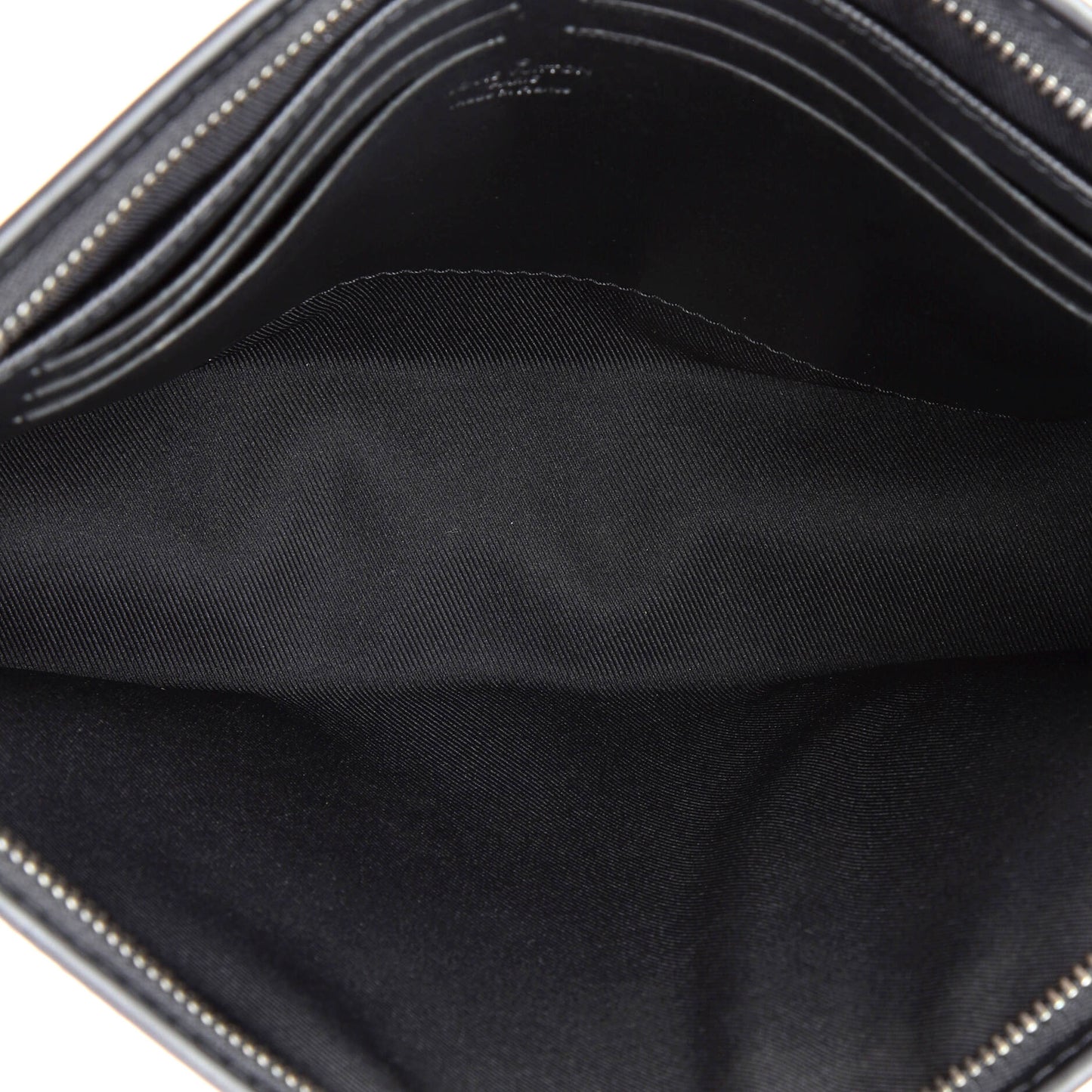 Louis Vuitton Pochette Voyage Reverse Monogram Eclipse Canvas MM