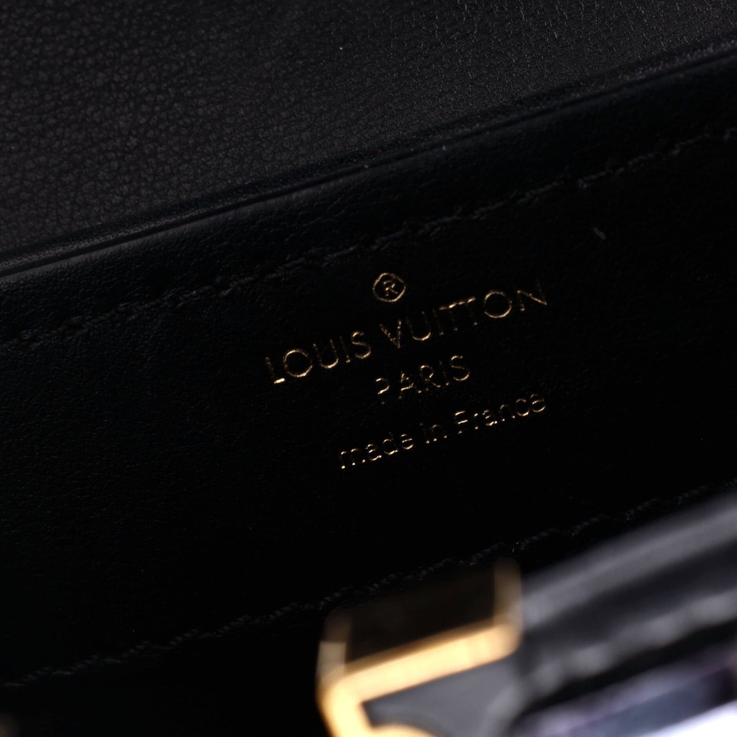Louis Vuitton Capucines Bag Patchwork Sequin Embellished Satin Mini